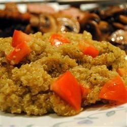 Quinoa mit Apfel und Zimt